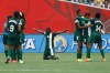 John Woods / THE CANADIAN PRESS
Nigeria's Josephine Chukwunonye (6) and her team celebrate a draw with Sweden during FIFA Women's World Cup second half soccer action in Winnipeg.