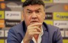 The president of Bulgaria's Football Union Borislav Mihaylov speaks during press conference in Sofia, Bulgaria, Friday, Oct. 18, 2019. Five more Bulgarian soccer fans were detained Friday following the racist abuse directed at England players during a European Championship qualifying match and Mihaylov handed in his resignation to the executive committee of the union. (AP Photo/Valentina Petrova)