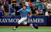 Tampa Bay Rays' Willy Adames races home to score what proved to be the game winning run on a two-run single by Ji-Man Choi off Detroit Tigers relief pitcher Joe Jimenez during the ninth inning of a baseball game Sunday, Aug. 18, 2019, in St. Petersburg, Fla. (AP Photo/Chris O'Meara)