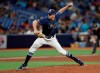 Tampa Bay Rays relief pitcher Adam Kolarek delivers to the Boston Red Sox during the eighth inning of a baseball game Wednesday, July 24, 2019, in St. Petersburg, Fla. (AP Photo/Chris O'Meara)