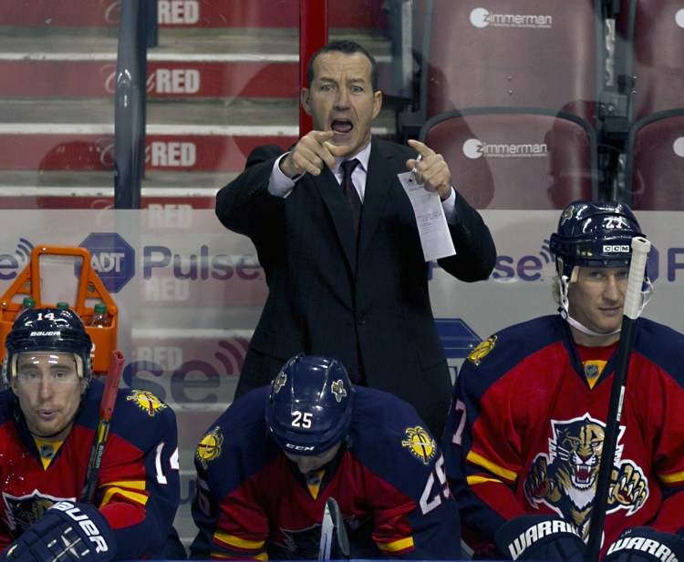 Joe Rimkus Jr. / Miami Herald / MCT Archives
Florida Panthers head coach Kevin Dineen says injuries keeping players off the ice is 'a non-factor to me. Give me 18 players and let’s go.'
