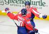Chuck Myers / McClatchy News Service
Capitals captain Alexander Ovechkin has had plenty to celebrate lately, including his third-period goal with teammate Marcus Johansson Sunday. Ovechkin has nine goals in seven games and has the Capitals in the hunt for a playoff spot.