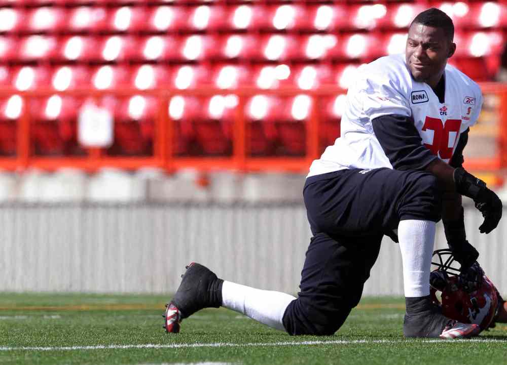 Leah Hennel / Postmedia News Archives
Charleston Hughes looks forward to the clash of the CFL's top teams on defence.