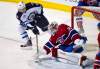 Paul Chiasson / The Canadian Press
Habs goalie Carey Price denies Winnipeg Jets' Spencer Machacek on the doorstep Sunday afternoon at the Bell Centre.