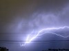 Keri Gereta / SPECIAL TO  THE FREE PRESS
Free Press reader Keri Gereta captured this sizzling image of a lightning bolt last night.