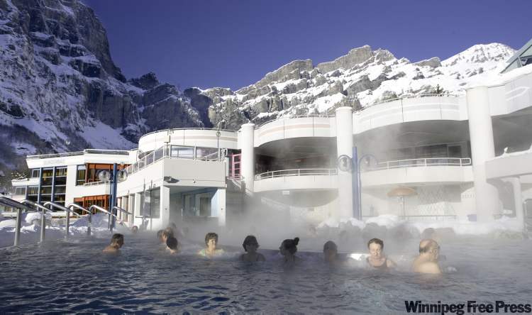Postmedia
The Burgerbad is a complex of natural hot-spring pools, with locker rooms and moderate entrance fees.