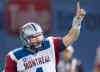CP
Montreal hasn't had an easy go of it this year, with only four wins on the season, but last week a FOURTH-stringer by the name of Tanner Marsh came into the game for the Als and beat Hamilton, the best team in the league.