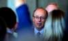 Boris Minkevich / Winnipeg Free Press
Mayor Sam Katz speaks to media after a tax hike was announced as part of the city's new budget.