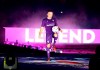Newly hired French forward of Fiorentina, Franck Ribery controls the ball as he is officially presented in Florence, Italy, Thursday, Aug. 22, 2019. (Claudio Giovannini/ANSA via AP)