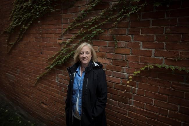 Federal Conservative party candidate Lisa Raitt poses for a photograph near her campaign office in Milton, Ont., on Thursday, October 17, 2019. Raitt is bracing for a late night on Monday, knowing the race in her southwestern Ontario riding of Milton is likely to be a nail-biter. THE CANADIAN PRESS/ Tijana Martin