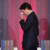 Adrian Wyld / THE CANADIAN PRESS 
Prime Minister Justin Trudeau wipes his eyes after speaking on behalf of the government as the final report of the Truth and Reconciliation commission is released.