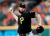 Pittsburgh Pirates starting pitcher Trevor Williams throws against the Houston Astros during the first inning of a baseball game Tuesday, June 25, 2019, in Houston. (AP Photo/David J. Phillip)