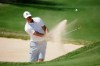 Tiger Woods plays a shot from a bunker on the 16th hole during a practice round at the Dell Match Play Championship golf tournament, Tuesday, March 26, 2019, in Austin, Texas. (AP Photo/Eric Gay)