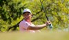 Bryson DeChambeau reacts to his drive on the during a pr18th tee during a practice round at the Dell Match Play Championship golf tournament, Tuesday, March 26, 2019, in Austin, Texas. (AP Photo/Eric Gay)