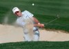 Jim Furyk plays a shot from a bunker on the 14th hole during the second round of the Texas Open golf tournament, Friday, April 5, 2019, in San Antonio. (AP Photo/Eric Gay)
