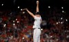 Houston Astros starting pitcher Aaron Sanchez stretches on the mound during the sixth inning of the team's baseball game against the Seattle Mariners, Saturday, Aug. 3, 2019, in Houston. (AP Photo/Eric Christian Smith)