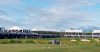 A threesome heads toward the 16th green during the second round of the Houston Open golf tournament in Humble, Texas, Friday, Oct. 11, 2019. (Wilf Thorne/Houston Chronicle via AP)