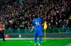 Italy's Moise Kean celebrates after scoring his side's second goal during the Euro 2020 Group J qualifying soccer match between Italy and Finland at the Friuli-Dacia Arena stadium in Udine, Italy, Saturday, March 23, 2019. (Alberto Lancia/ANSA via AP)