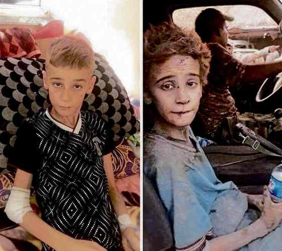 SUPPLIED Nofa Mihlo Rafo's son Emad. The Yazidi refugee family was recently sponsored by the government to begin a new life here was contacted last week by a cousin who spotted one of her two missing sons on social media after he was freed from IS.