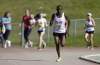 Competing in his first ever full marathon, Evans Maiko of Kenya, wins the 35th Manitoba Marathon Sunday.