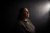 Amy Amantea, who lost her eyesight due to complications while undergoing surgery more than a decade ago, poses for a photograph at her home in North Vancouver, on Friday October 11, 2019. THE CANADIAN PRESS/Darryl Dyck