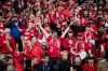 Canada fans cheer before Canada and French Guiana play a CONCACAF Nations League qualifying soccer match in Vancouver, on Sunday March 24, 2019. THE CANADIAN PRESS/Darryl Dyck