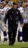MIKE ROEMER / THE ASSOCIATED PRESS ARCHIVES
Vikings head coach Brad Childress may be operating on borrowed time after the chaos of the past few weeks.