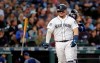 Seattle Mariners' Daniel Vogelbach tosses his bat aside after striking out against the Tampa Bay Rays during the third inning of a baseball game Friday, Aug. 9, 2019, in Seattle. (AP Photo/Elaine Thompson)