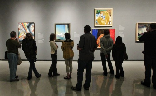 Mike Deal / Free Press archives
The Winnipeg Art Gallery was packed on a rainy Victoria Day weekend as art lovers took the opportunity to visit 100 Masters: Only in Canada.