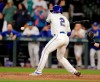 Seattle Mariners' Tom Murphy watches ball four for a bases-loaded walk from Chicago White Sox relief pitcher Jose Ruiz in the bottom of the ninth inning to win a baseball game, Sunday, Sept. 15, 2019, in Seattle. (AP Photo/John Froschauer)