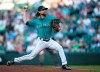 Seattle Mariners starter Mike Leake delivers a pitch during the first inning of the team's baseball game against the Los Angeles Angels, Friday, May 31, 2019, in Seattle. (AP Photo/Stephen Brashear)