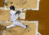 Milwaukee Brewers' Cory Spangenberg hits an RBI single during the second inning of a baseball game against the San Diego Padres Monday, Sept. 16, 2019, in Milwaukee. (AP Photo/Morry Gash)