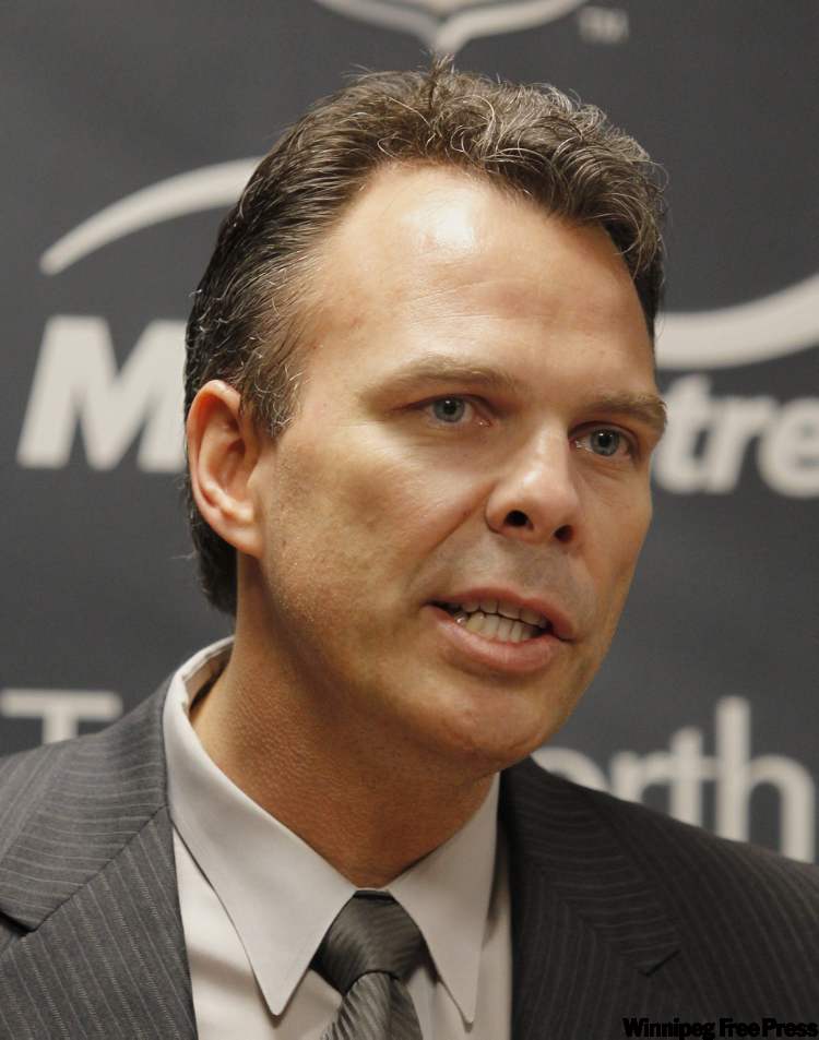Genevieve Ross/ The Associated Press archives
Jets GM Kevin Cheveldayoff