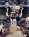 Arlen Redekop / The Canadian Press files
Winnipeg Blue Bombers Rod Hill holds the CFL Grey Cup after defeating Edmonton Eskimos 50-11 in Vancouver on Nov. 25, 1990.