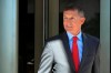 FILE - In this July 10, 2018 file photo, former Trump national security adviser Michael Flynn leaves federal courthouse in Washington, following a status hearing. (AP Photo/Manuel Balce Ceneta)