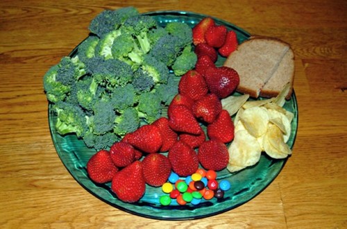 Is it really more expensive to eat healthy? An Agriculture Department study released Wednesday found that most fruits, vegetables and other healthy foods cost less than foods high in fat, sugar and salt. That counters a common perception among some consumers that it's cheaper to eat junk food than a nutritionally balanced meal. (AP Photo/Agriculture Department)