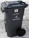 A civic committee has rejected calls from some residents to make larger garbage bins available. The residents argued the existing bins (pictured) are too small.