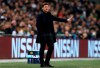 Tottenham coach Mauricio Pochettino gestures during the Champions League round of 16, first leg, soccer match between Tottenham Hotspur and Borussia Dortmund at Wembley stadium in London, Wednesday, Feb. 13, 2019. (AP Photo/Alastair Grant)