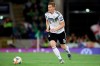 Germany's Marcel Halstenberg runs with the ball during the Euro 2020 group C qualifying soccer match between Northern Ireland and Germany at Windsor Park, Belfast, Northern Ireland, Monday, Sept. 9, 2019. (AP Photo/Peter Morrison)