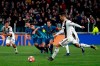 Juventus' Cristiano Ronaldo scores his side's third goal from the penalty spot during the Champions League round of 16, 2nd leg, soccer match between Juventus and Atletico Madrid at the Allianz stadium in Turin, Italy, Tuesday, March 12, 2019. (AP Photo/Antonio Calanni)