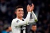 Juventus' Cristiano Ronaldo celebrates at the end of the Champions League round of 16, 2nd leg, soccer match between Juventus and Atletico Madrid at the Allianz stadium in Turin, Italy, Tuesday, March 12, 2019. Ronaldo scored the three goals in Juventus 3-0 win.(AP Photo/Antonio Calanni)