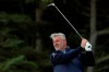 Northern Ireland's Darren Clarke hits his tee shot on the 5th hole during the first round of the British Open Golf Championships at Royal Portrush in Northern Ireland, Thursday, July 18, 2019.(AP Photo/Matt Dunham)