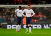 Tottenham Hotspur's Christian Eriksen, waits in the centre circle and looks down as he waits to restart the match after Wolverhampton Wanderers scored their 3rd goal during their English Premier League soccer match between Tottenham Hotspur and Wolverhampton Wanderers at Wembley stadium in London, Saturday, Dec. 29, 2018. (AP Photo/Kirsty Wigglesworth)