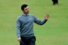 Northern Ireland's Rory McIlroy waves to the crowd as he walks onto the 18th green during the second round of the British Open Golf Championships at Royal Portrush in Northern Ireland, Friday, July 19, 2019.(AP Photo/Peter Morrison)