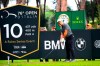Italy's Francesco Molinari at the tee shot during the golf Italian Open 2019, in Rome, Thursday, Oct. 10, 2019. (Giorgio Maiozzi/ANSA via AP)