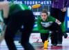 Saskatchewan skip Robyn Silvernagle watches a rock as they play Yukon at the Scotties Tournament of Hearts at Centre 200 in Sydney, N.S. on Wednesday, Feb. 20, 2019. THE CANADIAN PRESS/Andrew Vaughan