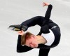 Russia's Mikhail Kolyada performs in the men's short program at the ISU European figure skating championships in Minsk, Belarus, Thursday, Jan. 24, 2019. (AP Photo/Sergei Grits)