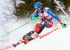 Slovakia's Petra Vlhova competes during the women's slalom, at the alpine ski World Championships in Are, Sweden, Saturday, Feb. 16, 2019. (AP Photo/Alessandro Trovati)