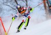 France's Alexis Pinturault competes during the men's slalom, at the alpine ski World Championships in Are, Sweden, Sunday, Feb. 17, 2019. (AP Photo/Alessandro Trovati)