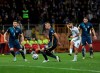 Italy's Lorenzo Insigne, second right, scores his side's second goal during the Euro 2020 group J qualifying soccer match between Bosnia-Herzegovina and Italy at the Bilino polje stadium in Zenica, Bosnia, Friday, Nov. 15, 2019. (AP Photo/Kemal Softic)